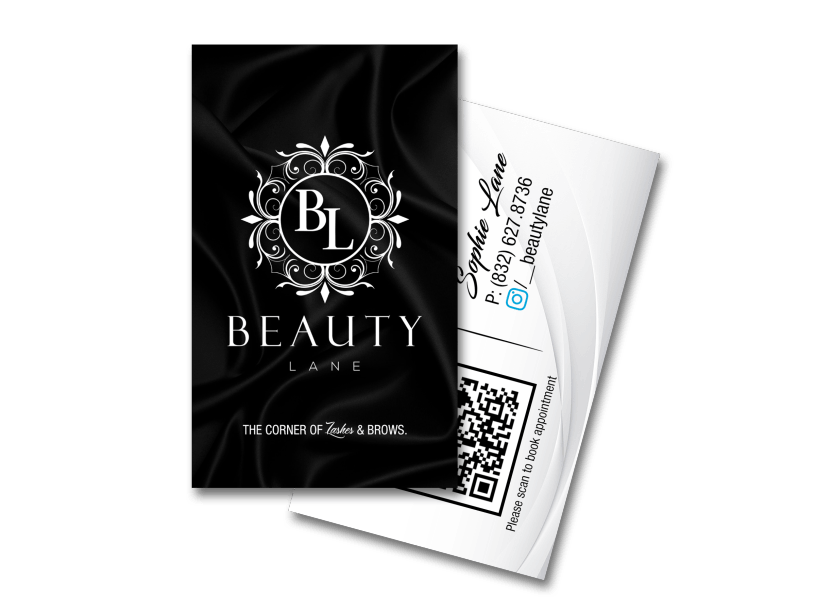 Beauty Lane Personal Cards
