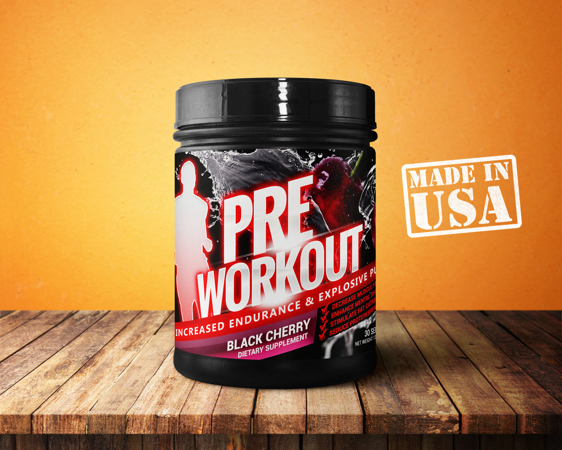 PMST Pre-Workout / Black Cherry